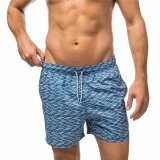 Badetj til Mnd Alphaventure Seawaves Denim Bl #1