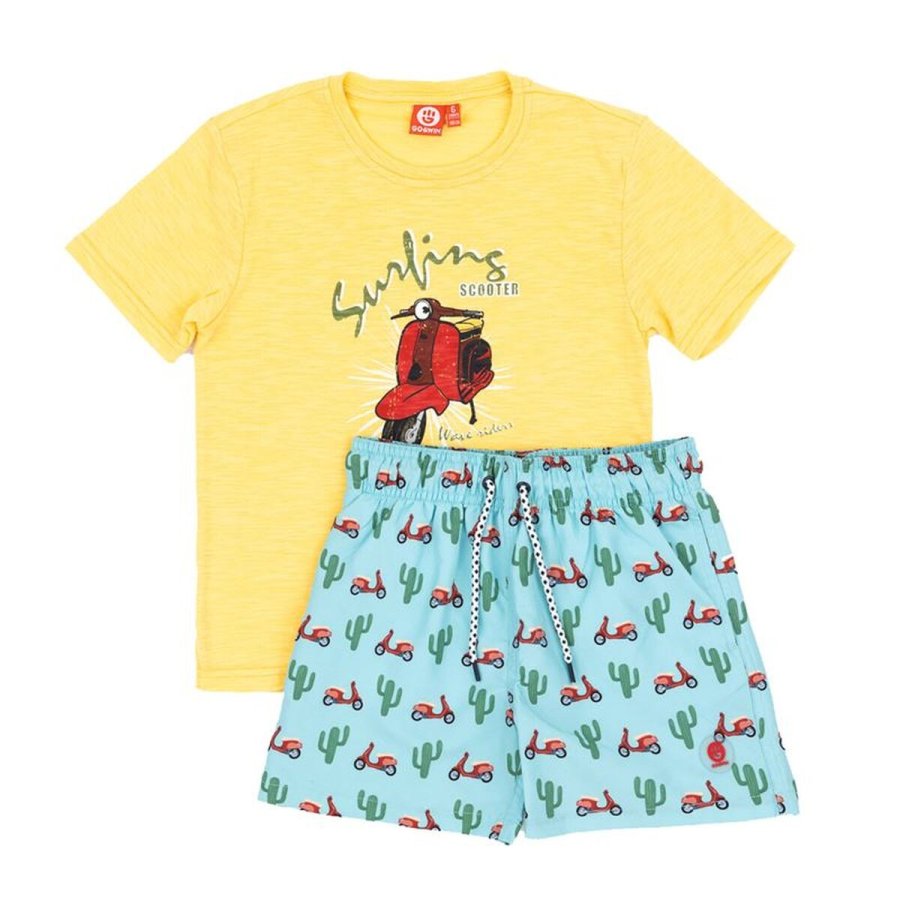 Sportstj til Brn Go & Win Fortra Gul 2 Dele #1