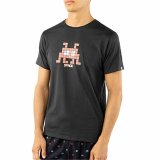 Kortrmet T-shirt til Mnd Alphaventure Alphadventure Budai Sort #1