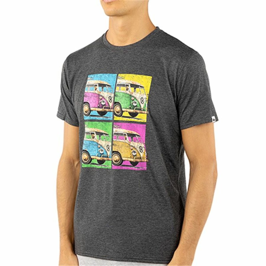 Kort�rmet T-shirt til M�nd Alphaventure Alphadventure Osaki #1