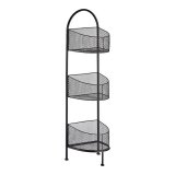 Hylder Sort Metal (21,2 x 97 x 28,5 cm) #1