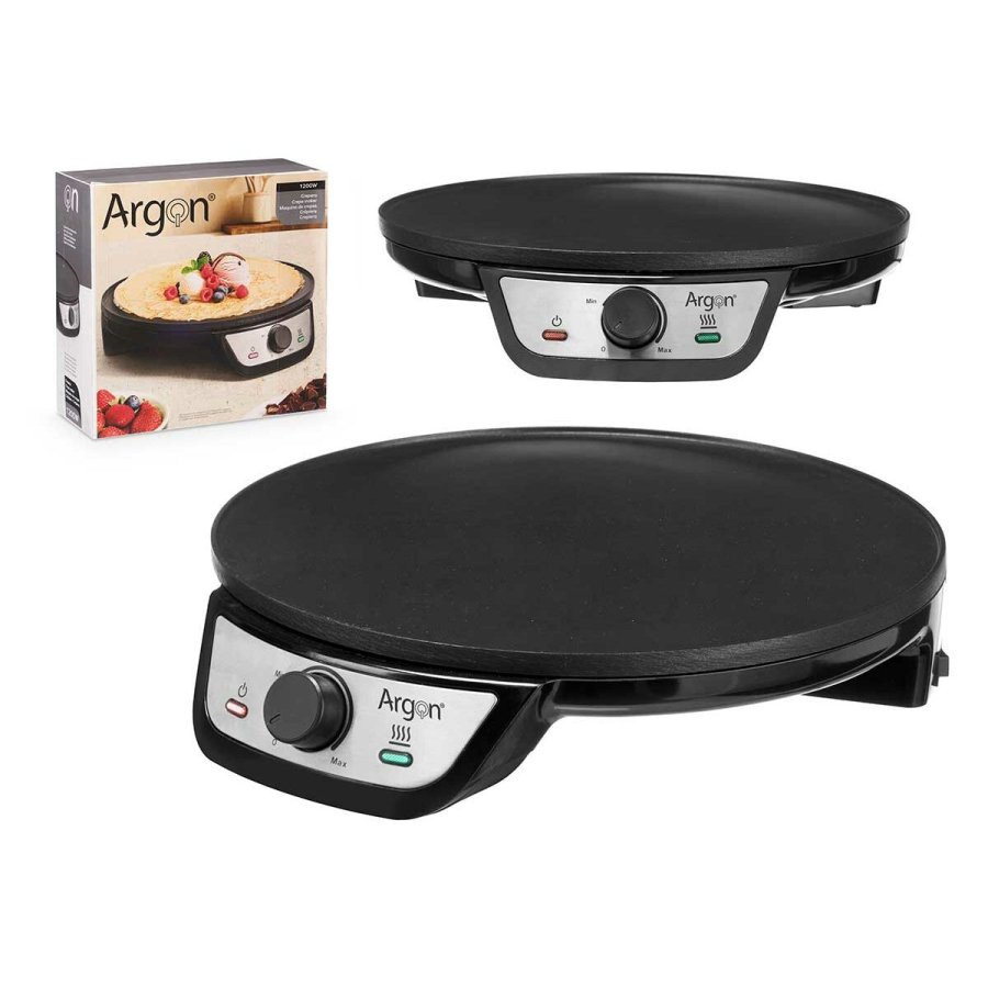Pandekage Maskin Argon Y-8906 Sort 1200 W #1