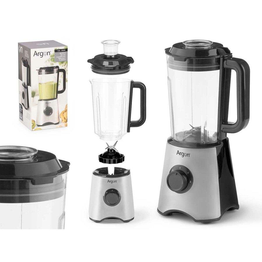 Kop-blender Argon JE-816A Sort Stl 350 W 1,5 L #1
