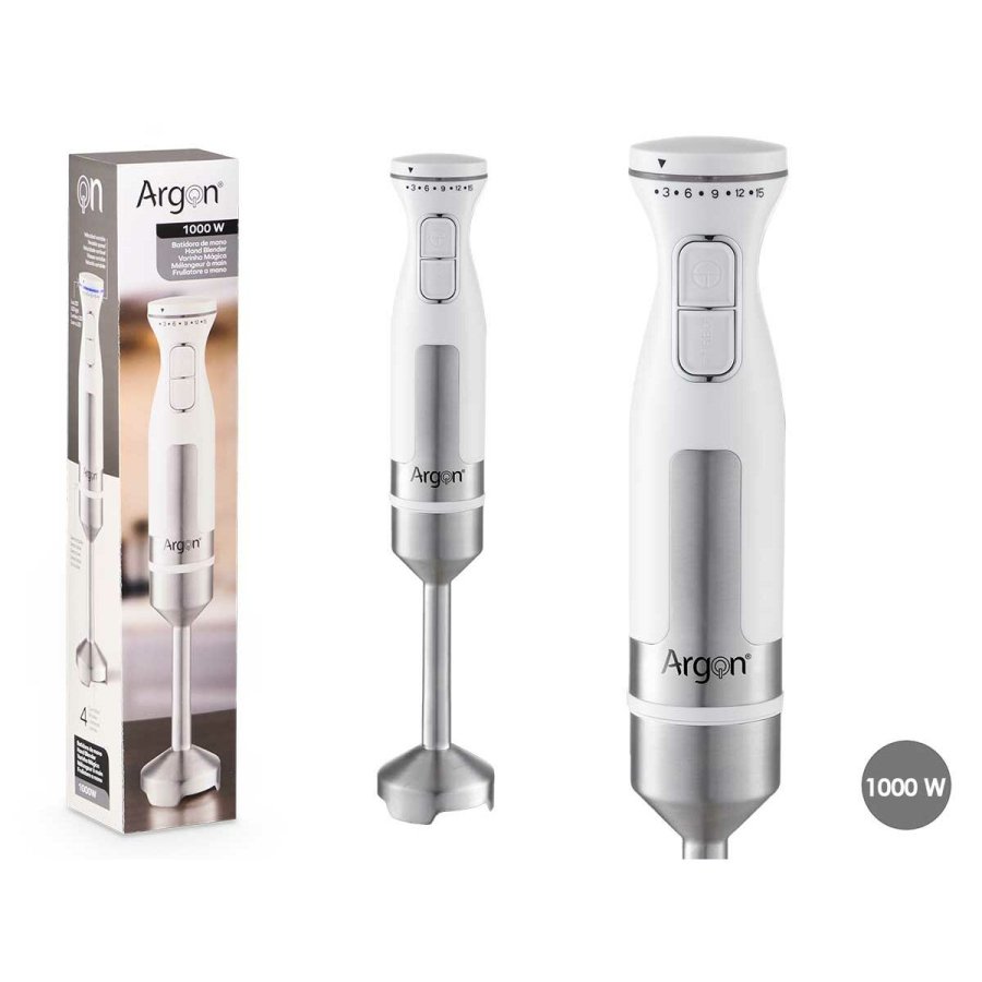 Hndblender Argon SW-2317-WH Hvid Stl 1000 W #1