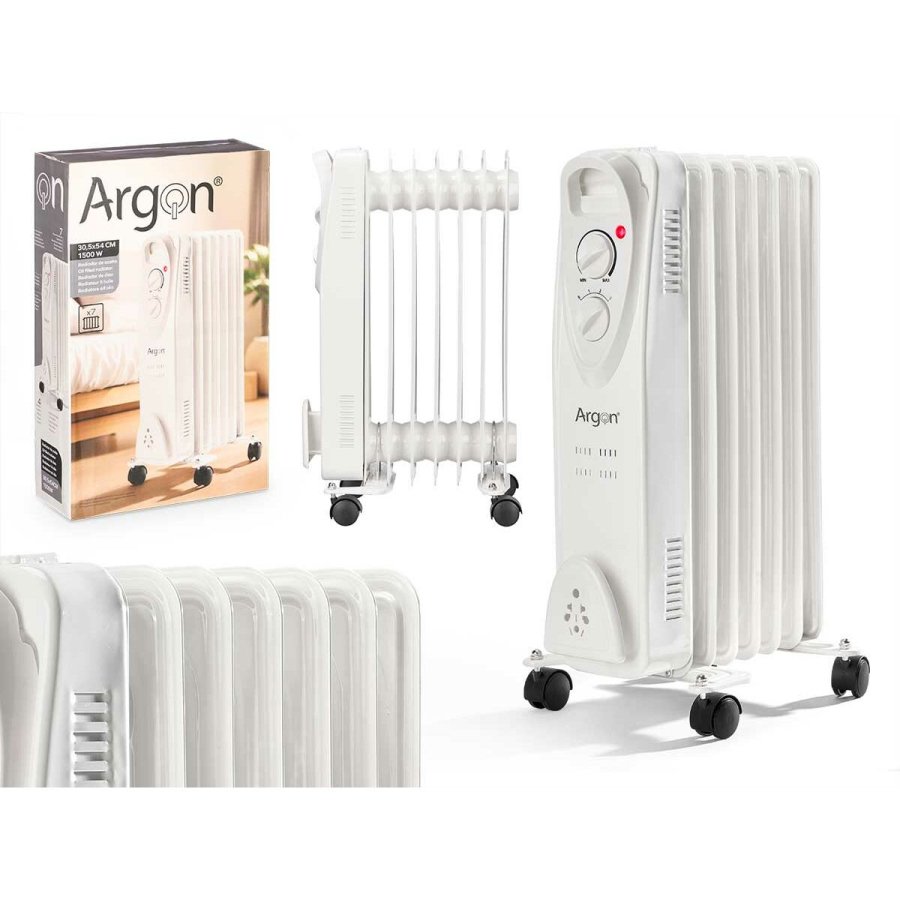 Radiator Argon SH-66-7 WHITE Hvid 1500 W #1