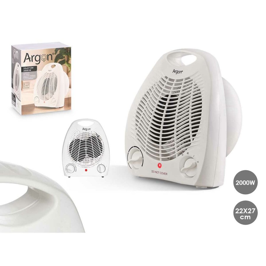 Varmeapparat Argon W-HF1705 Hvid 2000 W #5