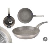 Skridsikker stegepande Kinvara 5 Slvfarvet Aluminium 28 cm Induktion #1