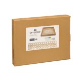 Bakkes�t Gift Decor Brun Gennemsigtig Tr� Glas Firkantet 2 Dele #2