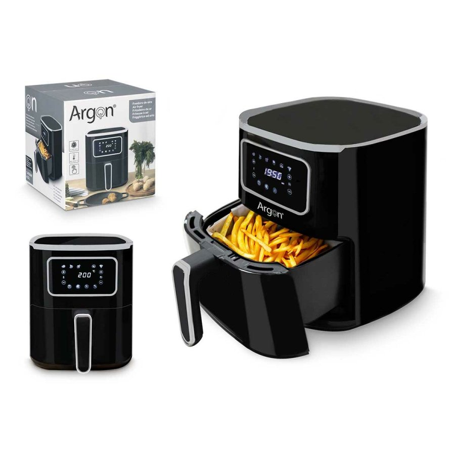 Varmluftsfrituregryde Argon CK73790(134) Sort 1450 W 4,5 L #1