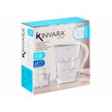 Kande Med Filter Kinvara Hvid Gennemsigtig ABS 2,6 L #3
