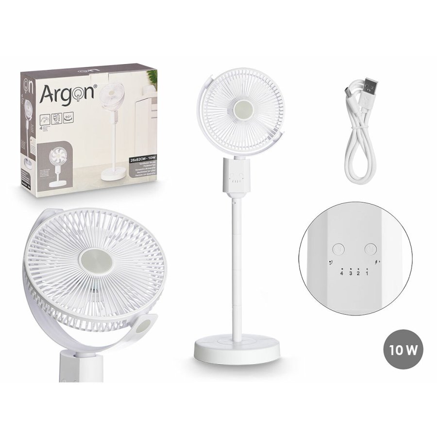 Fritst�ende ventilator Argon 5080-1 5080-1 Hvid 10 W #3