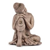 Dekorativ havefigur Ibergarden CC20445 CC20445 Gr Polyesterharpisk 34,5 x 54,5 x 31 cm Buddha #1