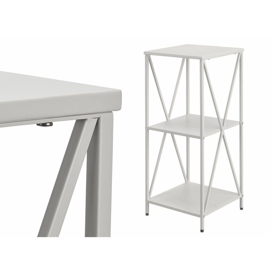 Hylder Gift Decor Gr� Metal 33 x 33 x 75 cm #2