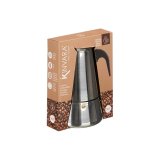 Italiensk Kaffekande Kinvara S12AA-9T Sort Slvfarvet Stl 9 Kopper #4