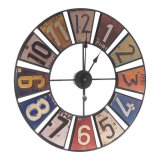 Vgur Multifarvet Retro Metal (60 x 4,5 x 60 cm) #1