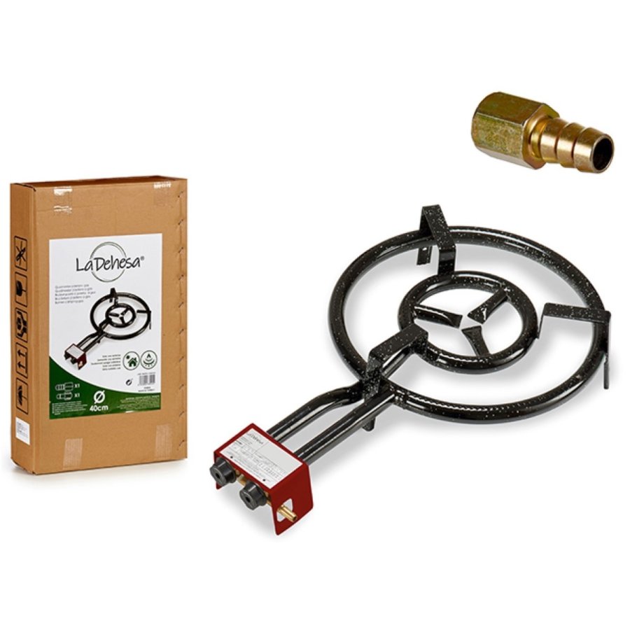 Brnder til paella La Dehesa Jern Sort #2