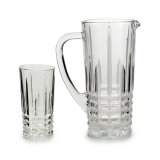 St med kande og skle Vivalto 41053 Gennemsigtig Glas 250 ml #1