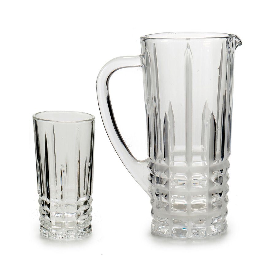 St med kande og skle Vivalto 41053 Gennemsigtig Glas 250 ml #1