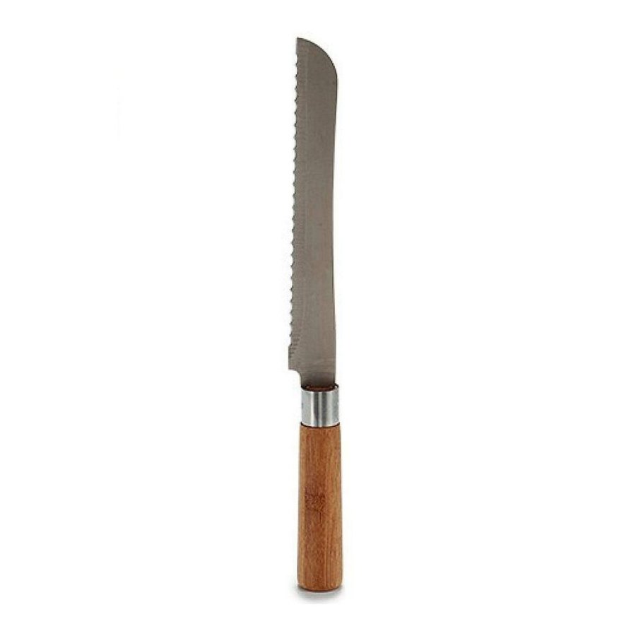 Savtakket kniv Kinvara KT116042B Tr Bambus Rustfrit stl #1