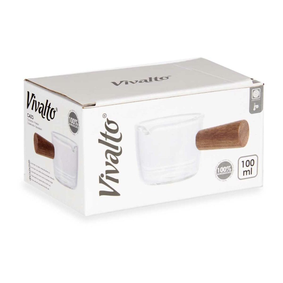 Kasserolle Vivalto HR-CB002/BHA1 Brun Gennemsigtig Borosilikatglas 100 ml #4
