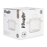Gryde med lg Vivalto TP-HM05-1800/BHA1 Gennemsigtig Borosilikatglas 15,4 x 16,8 x 20,5 cm #4