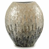 Vase Gift Decor BIG-S3603668 Gr Perlemor spnplade 15,5 x 35 x 31 cm #4