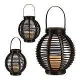 Laantarn Ibergarden B5004 B5004 Brun Plastik 21 x 23,7 x 21 cm Stearinlys LED #2