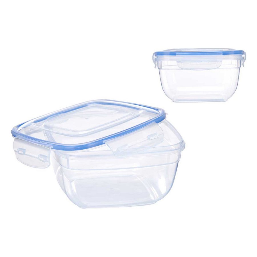 Madkasse Leknes 30104 Gennemsigtig polypropylen 1,5 L 17 x 10 x 17 cm #4