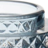 Lyseholder Bl Glas (9 x 8,8 x 9 cm) #2