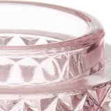 Lyseholder Gift Decor 64296 Pink Glas 9 x 8,8 x 9 cm #2