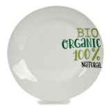 Desserttallerken Porceln 19 x 2 x 19 cm  19 cm #1