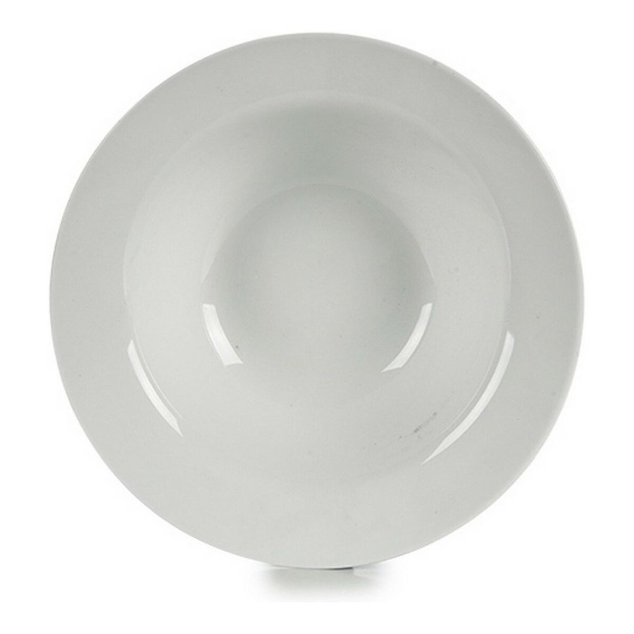 Pastaskl Hvid Porceln 23 x 6,5 x 23 cm ( 23 cm) #1