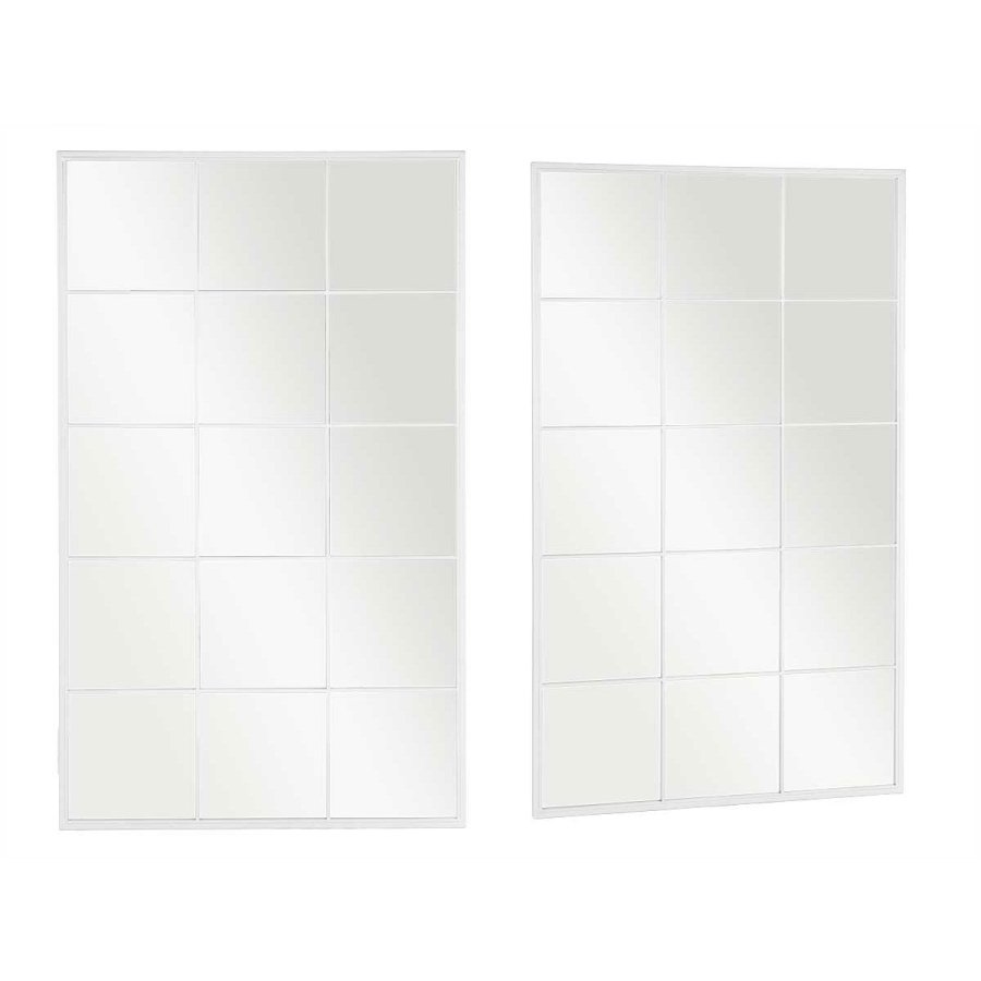 Vgspejl JY21099W Hvid Vindue 90 x 150 x 2 cm Rektangulr #17