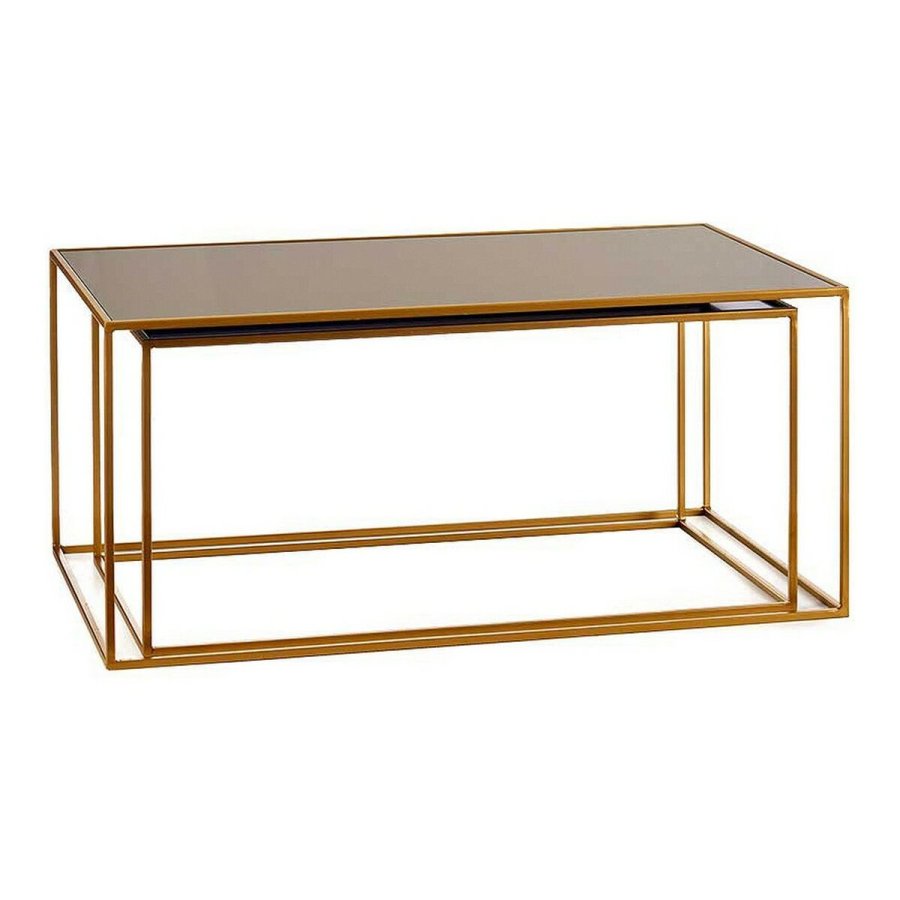 St med 2 borde Sort Gylden (2 pcs) #1