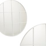 Vgspejl Cirkulr Metal Hvid (100 x 2,5 x 100 cm) #9