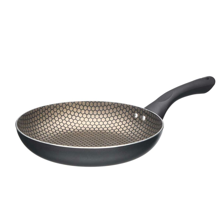 Skridsikker stegepande Kinvara 9 Sort Aluminium Bakelit 22 cm Induktion #1