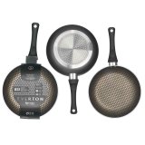 Skridsikker stegepande Kinvara 9 Sort Aluminium Bakelit 22 cm Induktion #3