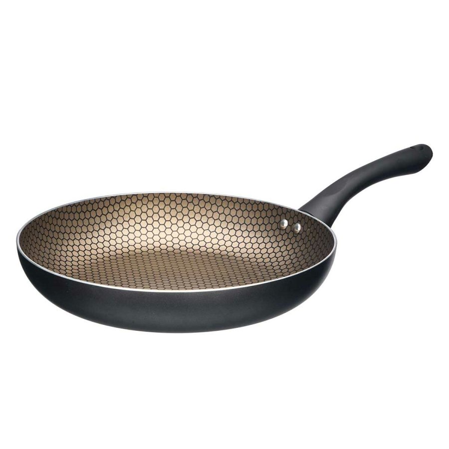 Skridsikker stegepande Kinvara 12 Sort Aluminium Bakelit 28 cm Induktion #1