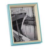 Fotoramme Bl Lys brun 3 x 22 x 17 cm Krystal Hvid Tr MDF #1