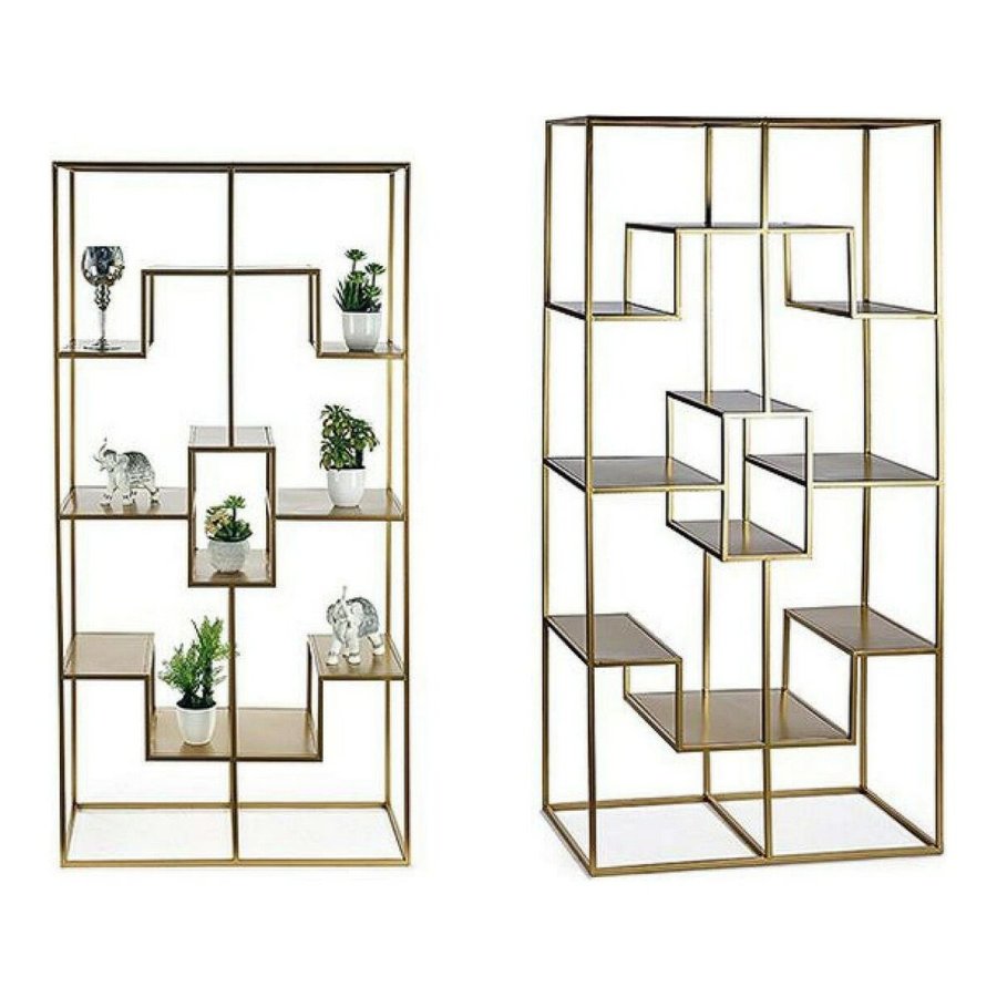 Hylder BIG-S3605004 Gylden Metal 45 x 200 x 100 cm #2