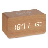 DigitaltuUr til bordet Brun PVC Tr MDF (15 x 7,5 x 7 cm) #1