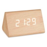 DigitaltuUr til bordet Brun PVC Tr MDF (11,7 x 7,5 x 8 cm) #1