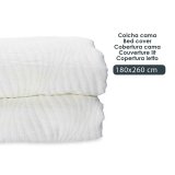 Sengetppe (vattppe) Blger Hvid (180 x 260 cm) #5
