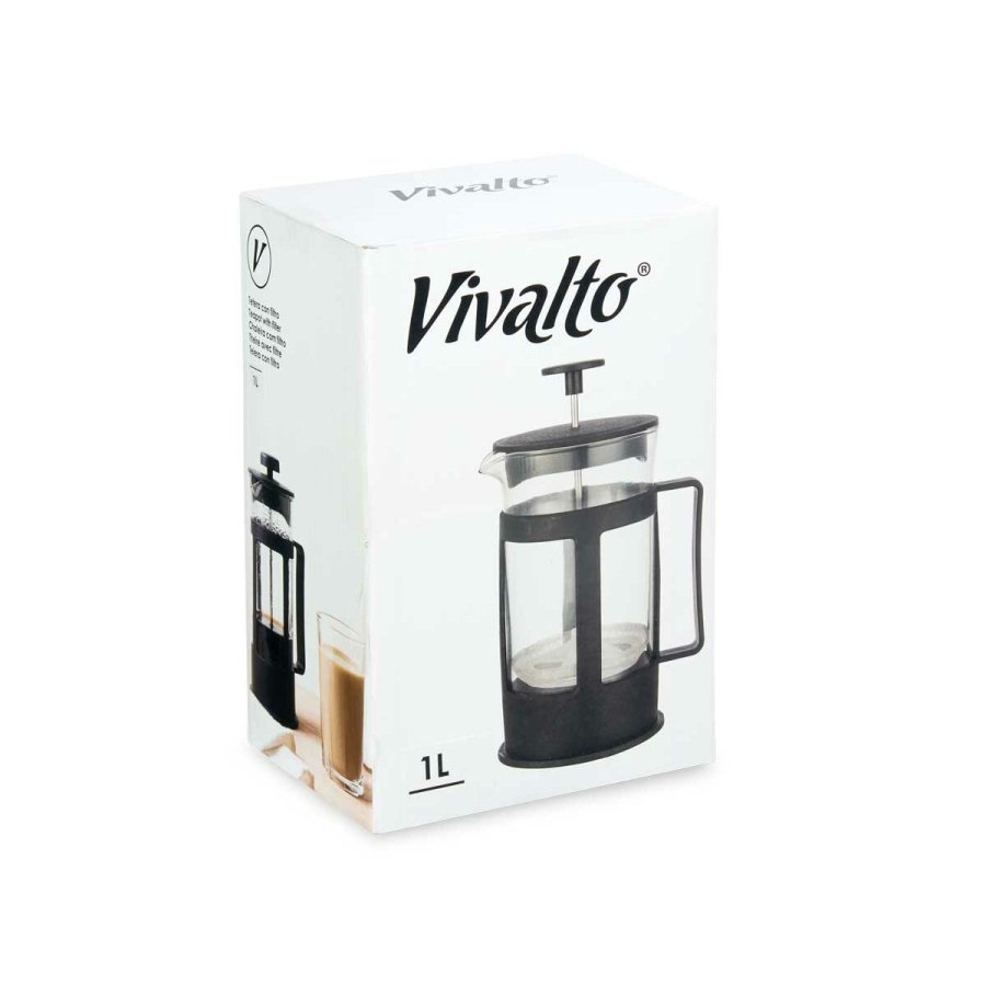 Tekande Kinvara SW8120-1000ML Sort Gennemsigtig 1 L Stempel #2