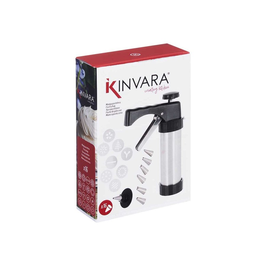 Sprjteposer Kinvara KT190272C Sort Slvfarvet Tilbehr #3