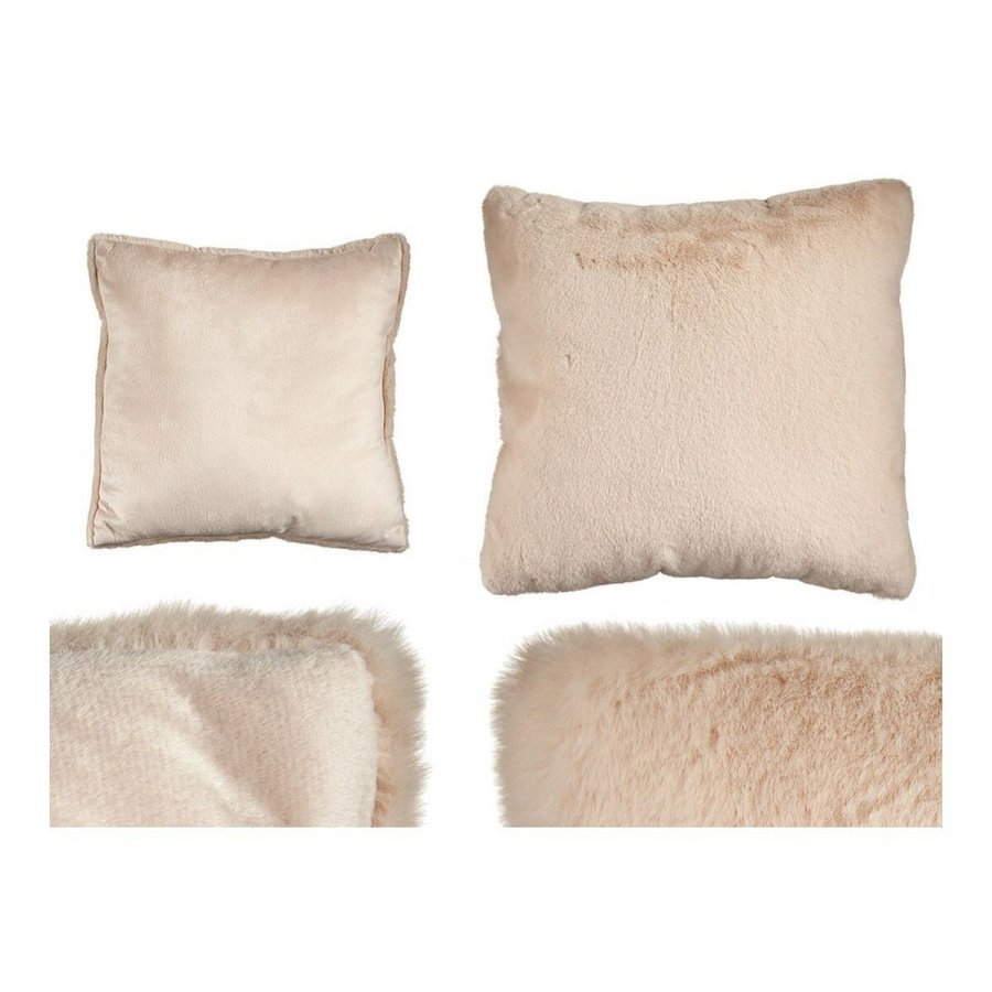 Pude Fldefarvet Hvid 40 x 2 x 40 cm #1