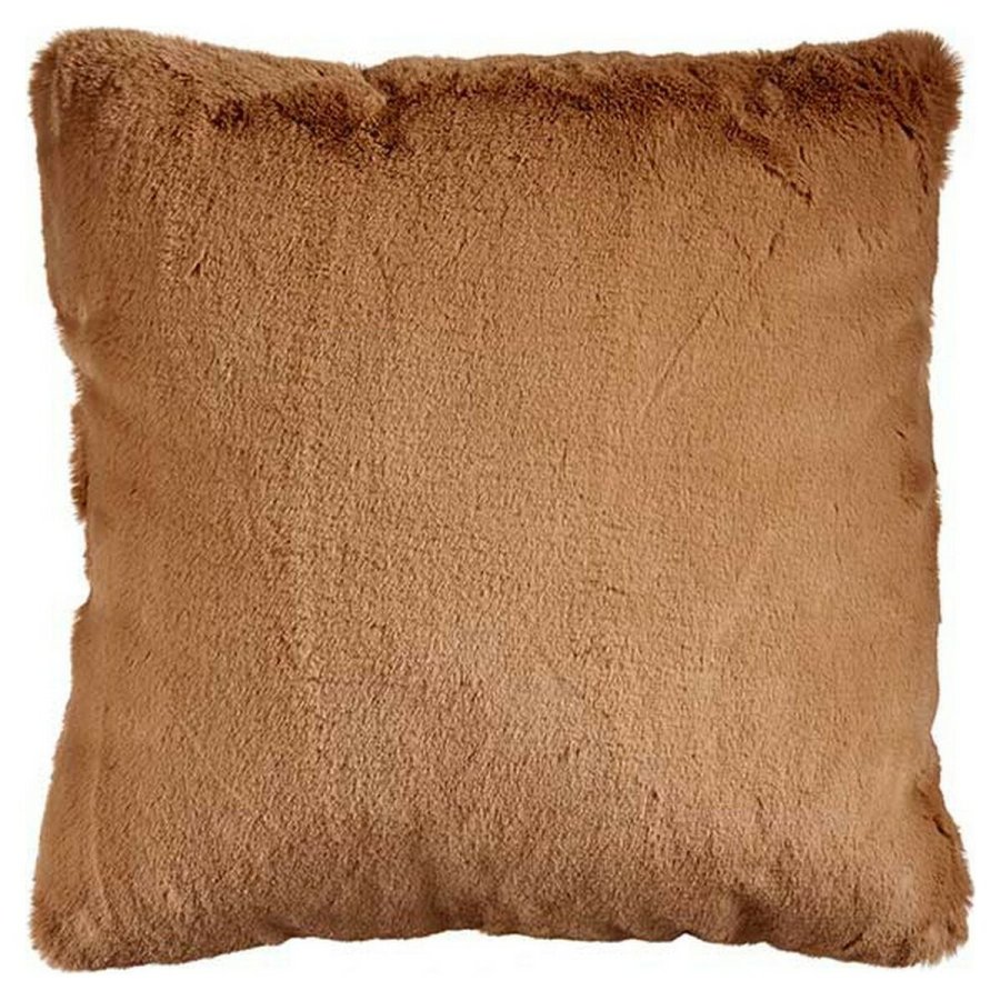 Pude Med hr Brun Synntetisk lder (40 x 2 x 40 cm) #1