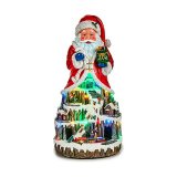 Indretning Julemanden 25 x 25 x 51 cm Hvid Harpiks 25 x 51 x 25 cm #1
