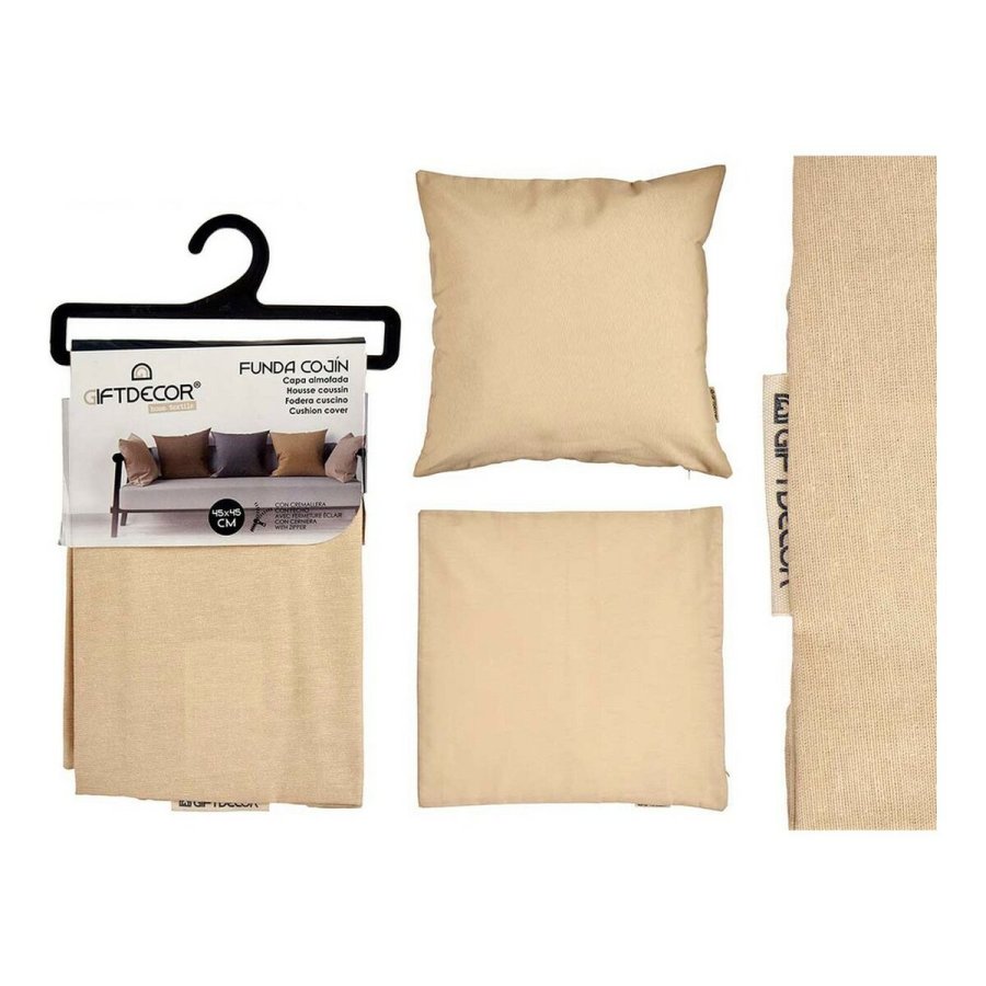 Pudebetrk Fldefarvet Beige 45 x 0,5 x 45 cm 60 x 0,5 x 60 cm #2