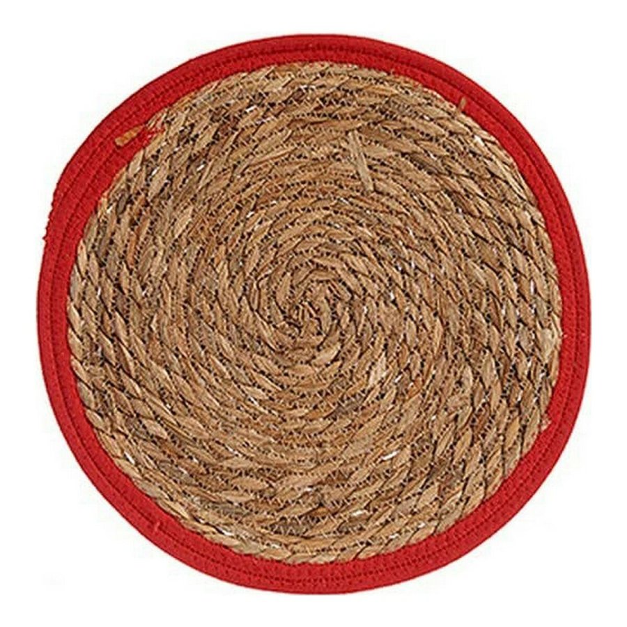 Dkkeserviet Rd Brun 35 x 1 x 35 cm Natur ( 35 cm) #1